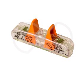 Wago 221-2411 1x0,2-4.0mm2 átlátszó olható