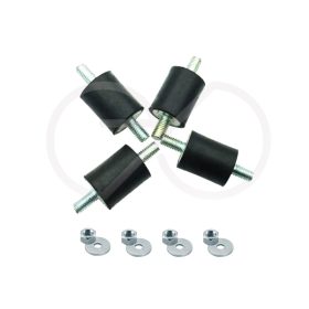 Klíma kültéri rezgéscsillapító gumibak 50*40