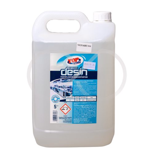 Tisztító+fertőtlenítő koncentrátum top grade 5l